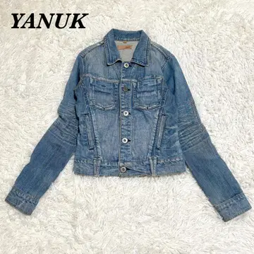 새상품급 YANUK G 데님 자켓 XP 빈티지 블루