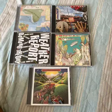 Weather Report 활동 후기 CD 5매 세트