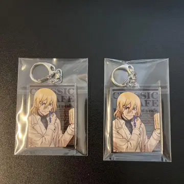 Dr.STONE AMOCAFE 아크릴 키링 류스이 2개 세트