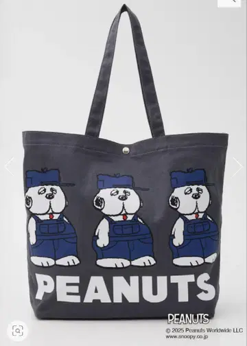 로데오 크라운 peanuts 콜라보 오라 토트백 SNOOPY 서브백