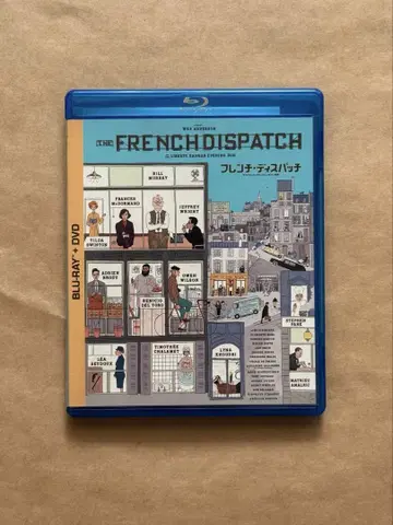 프렌치 디스패치 블루레이+DVD