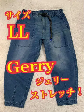 Gerry 제리 클라이밍 팬츠 청바지 스트레치 자수 로고 LL