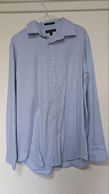 BANANA REPUBLIC 논아이론 셔츠 M 라이트 블루