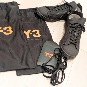 [새상품급] Y-3 2way 디자인! 지퍼 스니커즈 끈과 수납 가방 포함