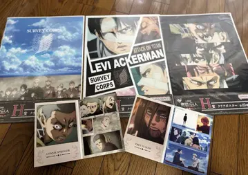 [미사용 새상품] 제일복권 진격의 거인 ~땅울림~ 세트 판매