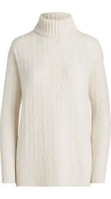 가격 인하 폴로 랄프로렌 화이트 터틀 스웨터