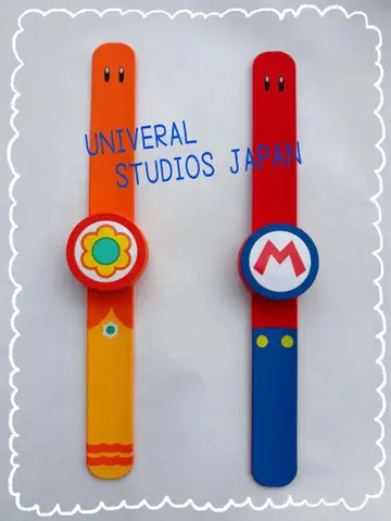 파워업 밴드 USJ 마리오 & 데이지