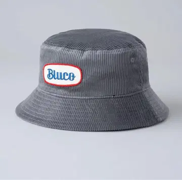 BLUCO 코듀로이 버킷 햇 -patch- 그레이