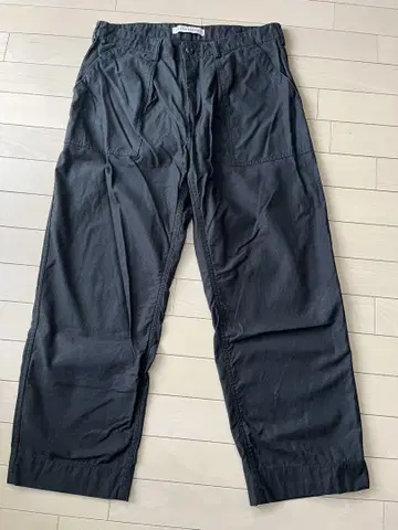배송비 포함 UA 오가닉 코튼 백 새틴 패티그 팬츠 블랙 size L