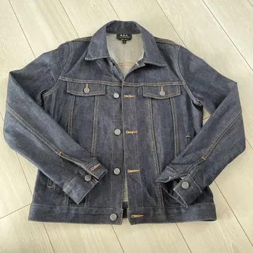 A.P.C. 다크 데님 자켓 S 사이즈 새상품급 가격 인하