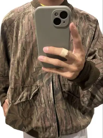REALTREE 카모플라쥬 liberty 블루종 리브 구제 의류 자켓