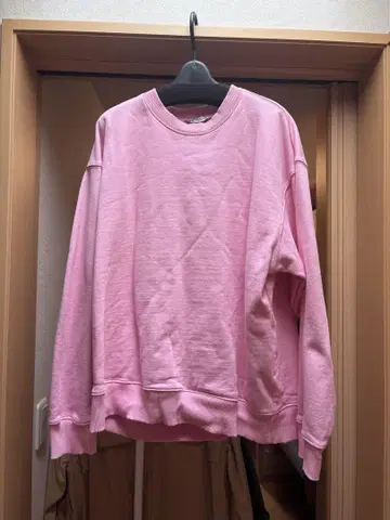핑크 크루넥 트레이닝복 ZARA