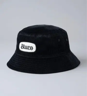 BLUCO/부루코 코듀로이 버킷햇 -patch- 블랙