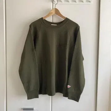 Battenwear 올리브색 트레이닝복 자수 로고 포함