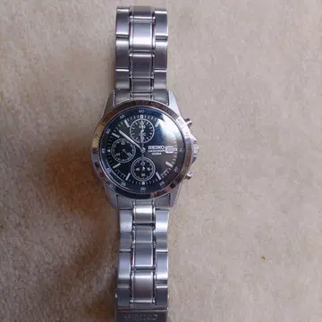SEIKO 크로노그래프 손목시계 7T92-0DW0 작동품