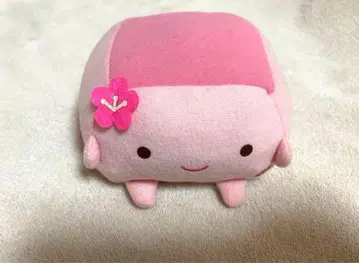 헤이세이 레트로 한나리 두부 벚꽃 봉제 인형