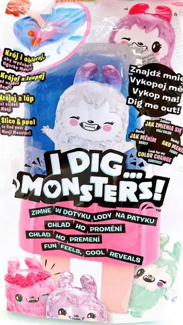 [ 새상품 ] I Dig Monsters! 서프라이즈토이 개봉 리빌