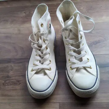 CONVERSE ALL STAR 하이컷 스니커즈 화이트