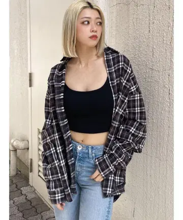 오늘 0시까지 한정 가격 GYDA 미사용 이번 시즌 완판 체크 셔츠