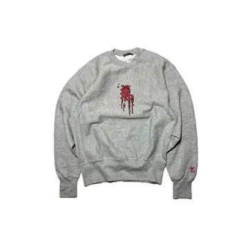 레어 90s Project Dragon 맨투맨 용 그레이 데드 M