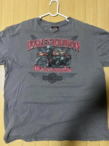 Harley-Davidson T셔츠 L사이즈 바이크 디자인