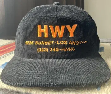 HWY 캡 코듀로이