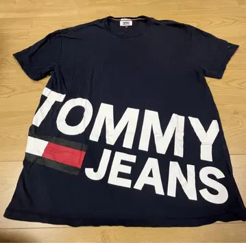 TOMMY JEANS 네이비 T셔츠 XL 2개 세트