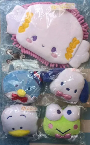 산리오 복권 페이스 마스코트 핸디 청소포