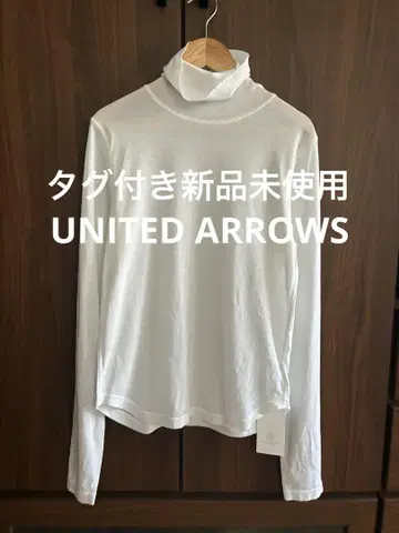택 포함 미사용 새상품 유나이티드 애로우즈 코튼 티셔츠 일본제