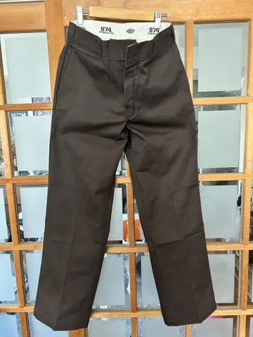 Dickies 874 워크 팬츠 브라운