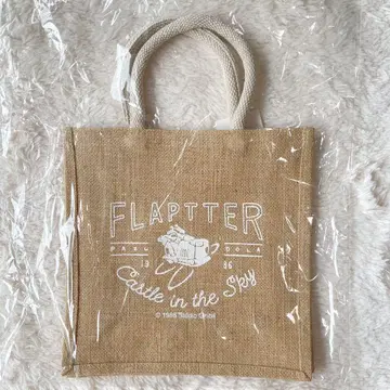 아니메쥬와 지브리전 주트 토트백 천공의 성 라퓨타 플랩터 린넨