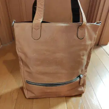 키타무라 2 가죽 토트백