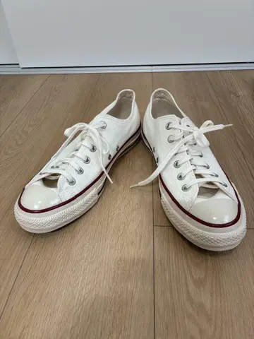 CONVERSE ALL STAR 화이트 스니커즈