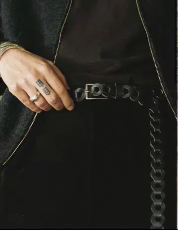 Llife LEATHER CHAIN BELT