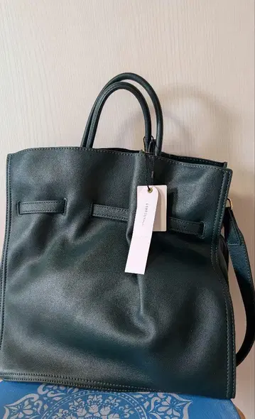 로웰싱스 Swell/2WAY 개더 오픈 토트 BAG L 그린
