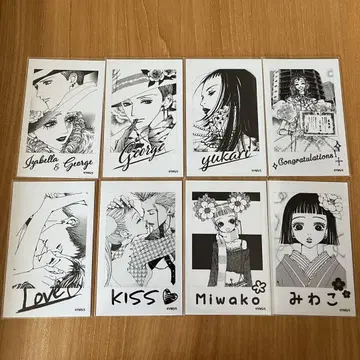Paradise Kiss 파라키스 팝업 폴라로이드풍 브로마이드 세트