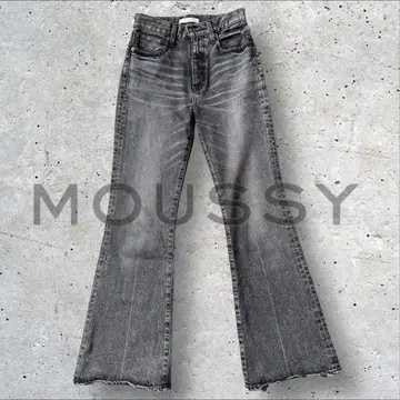 MOUSSY MVS BLACK FLARE 플레어 팬츠 데님 25