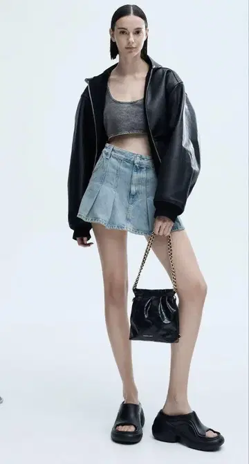 찰스앤키스 듀오 체인 핸들 투웨이 백팩
