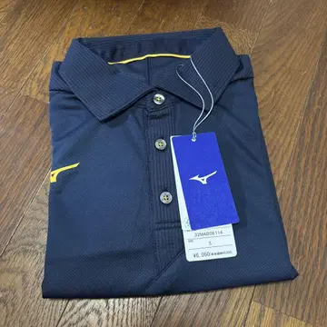 [ 미사용 새상품 ] Mizuno 피케 셔츠 드레스 네이비 S