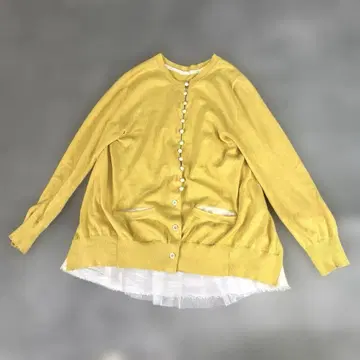 [ 사카이 ] sacai 코튼 도킹 가디건
