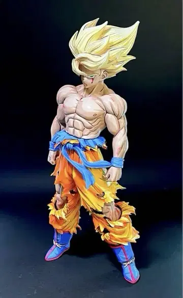 리페인트 드래곤볼 초사이어인 손오공 40cm