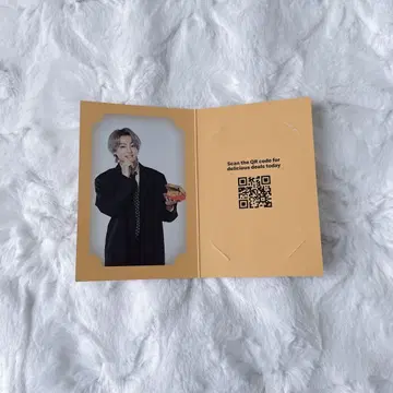 BTS 정국 PTD x 맥도날드 콜라보 한정판 트레이딩 카드 슬리브