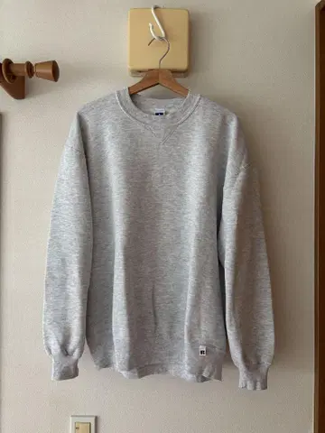 90s russel athletic 무지 맨투맨 XL USA