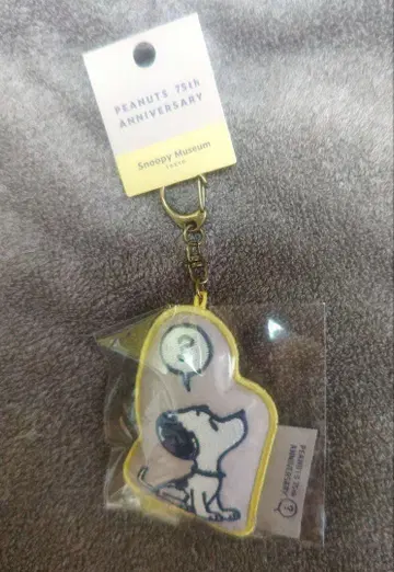 스누피 뮤지엄 75주년 자수 키링