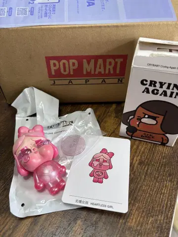 POP MART 팝마트 CRYBABY 크라이베이비 CRY AGAIN