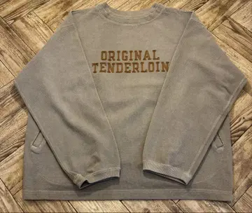 TENDERLOIN 텐더 로인 MOSS STITCH SWEAT