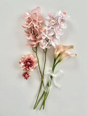 조화 웨딩 스페이스 꽃