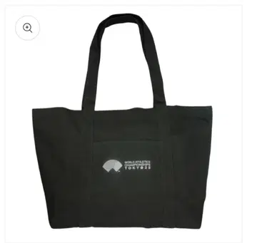 세계 육상 토트백 블랙