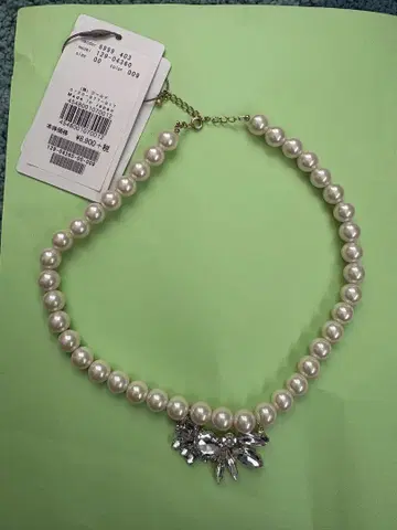 아쿠아걸 펄 목걸이 새상품