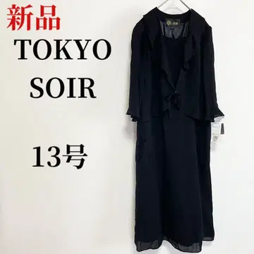 새상품 도쿄 소와르 상복 원피스 블랙 포멀 관혼상제